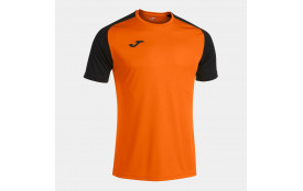 Maillot manches courtes homme Academy IV orange noir
