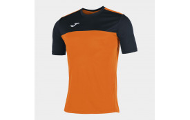 Maillot manches courtes homme Winner orange noir