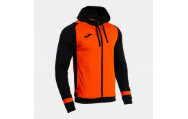 Veste à capuche homme Lider orange noir