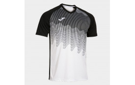 Maillot manches courtes homme Tiger VI blanc noir