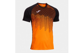 Maillot manches courtes homme Tiger VI orange noir